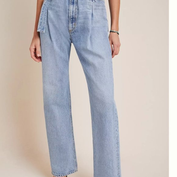 AGOLDE '90S ULTRA HIGH-RISE STRAIGHT JEANS NWT - Picture 4 of 15